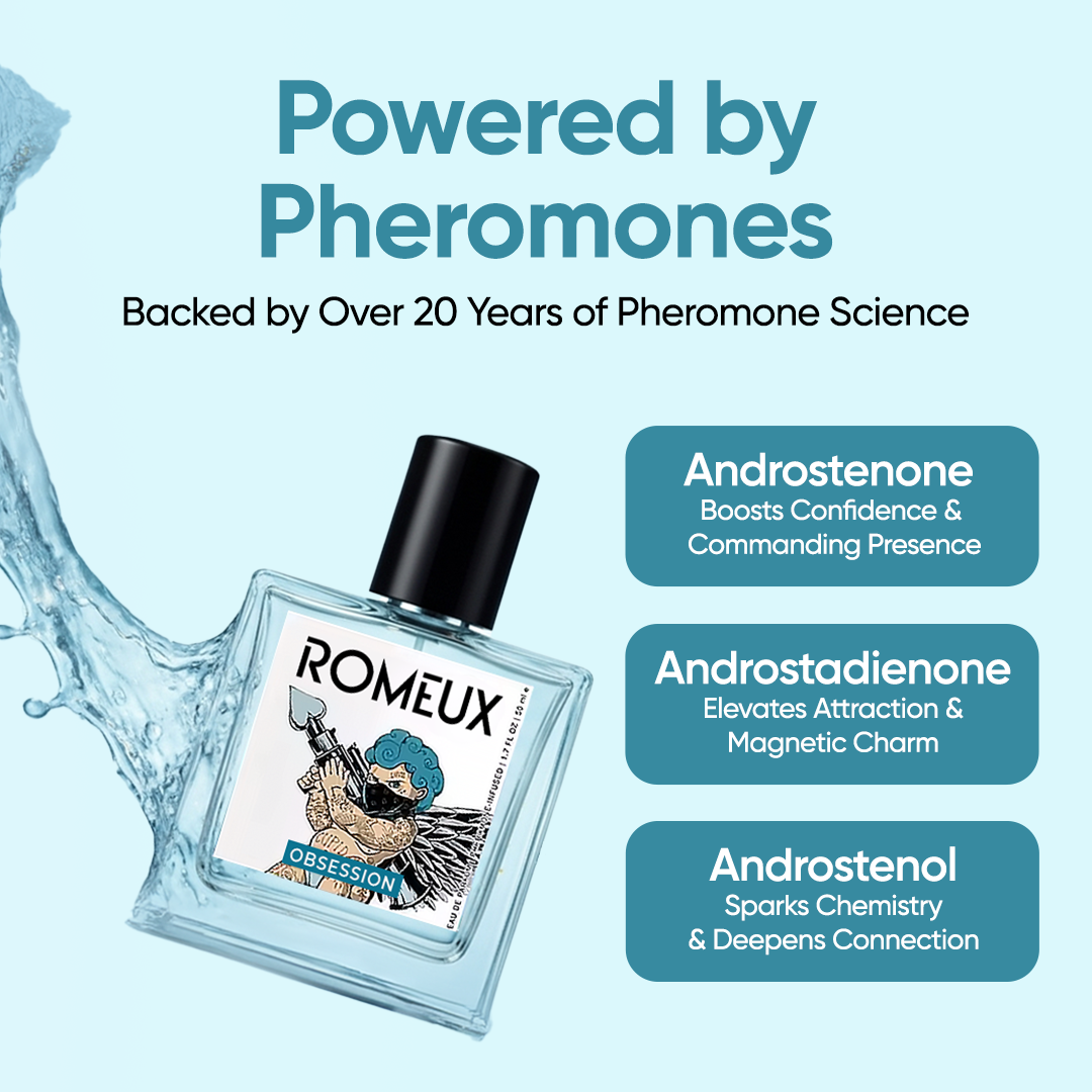 Romeux Obsession | Unleash Attraction and Lasting Desire with Every Spray of This Pheromone Cologne